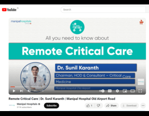 Remote Critical Care