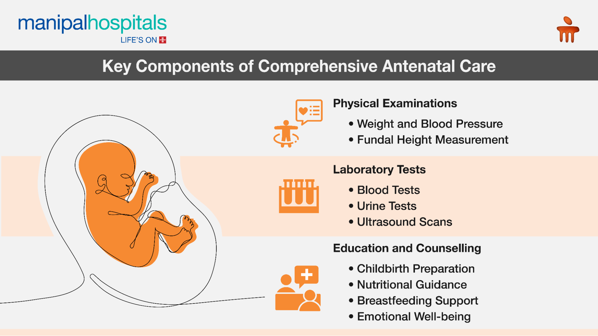 Prenatal antenatal care checklist