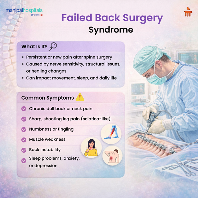 Failed Back Surgery Syndrome: Symptoms, Diagnosis, and Treatment Options