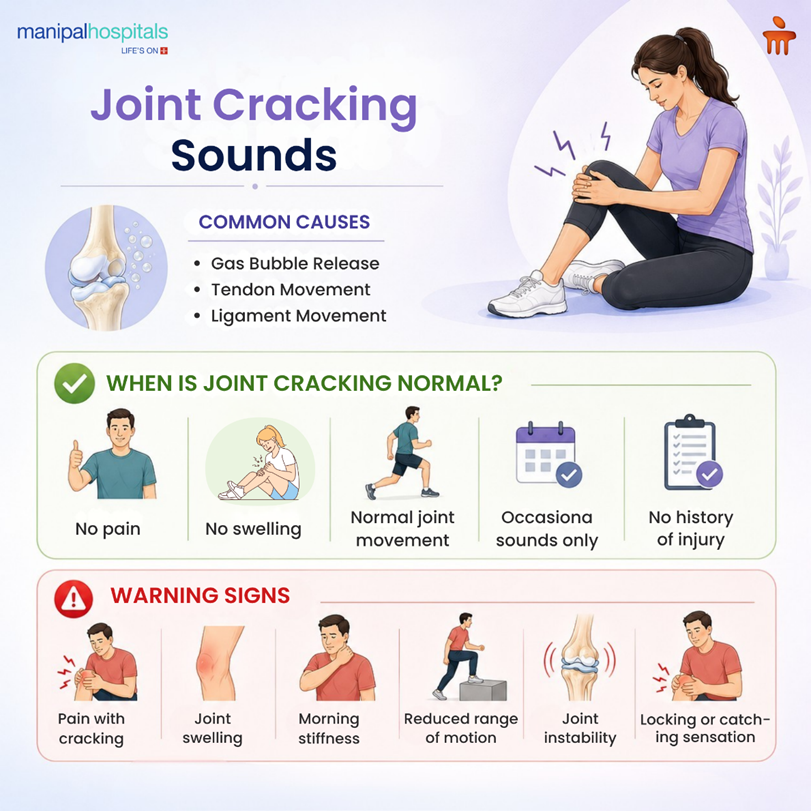 Joint Cracking Explained: Causes, Warning Signs, and When to Seek Help