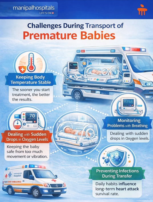 Safe Transfer of Preterm Babies: Specialised Care During Neonatal Transport