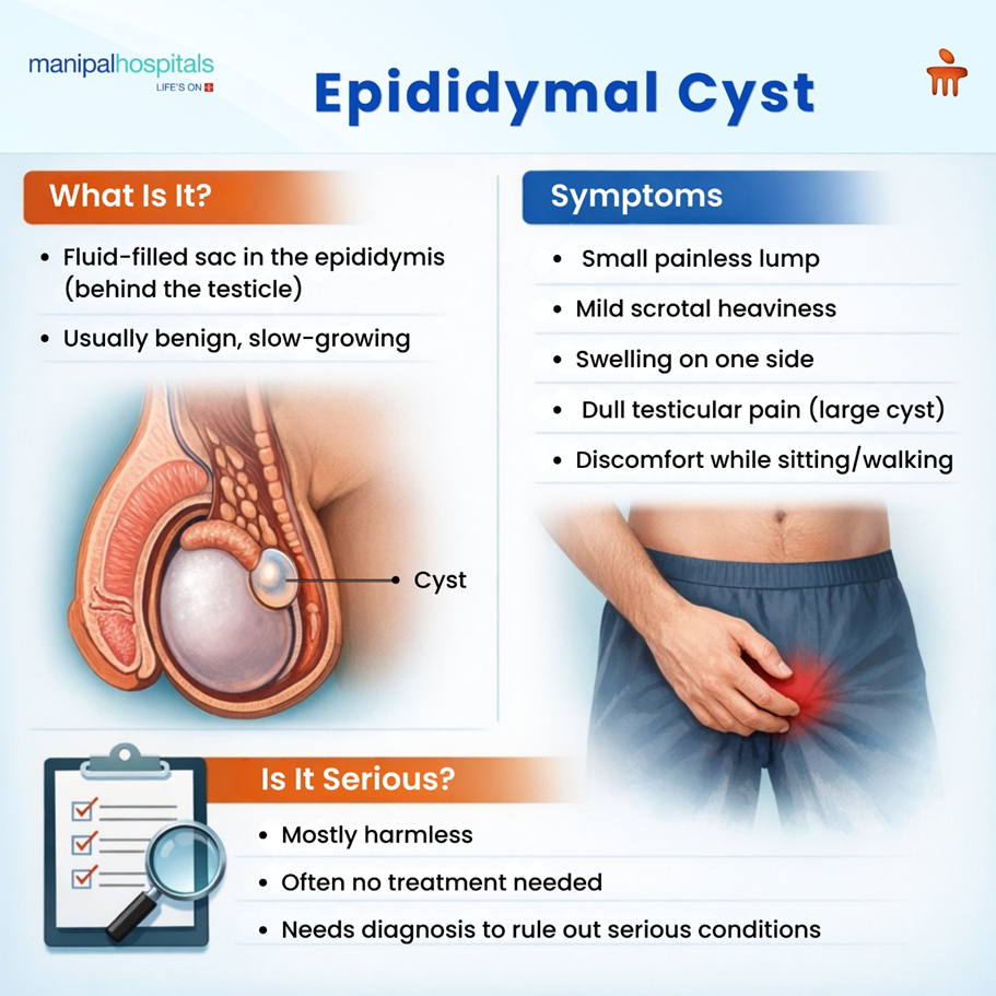 Testicle pain causes and cyst