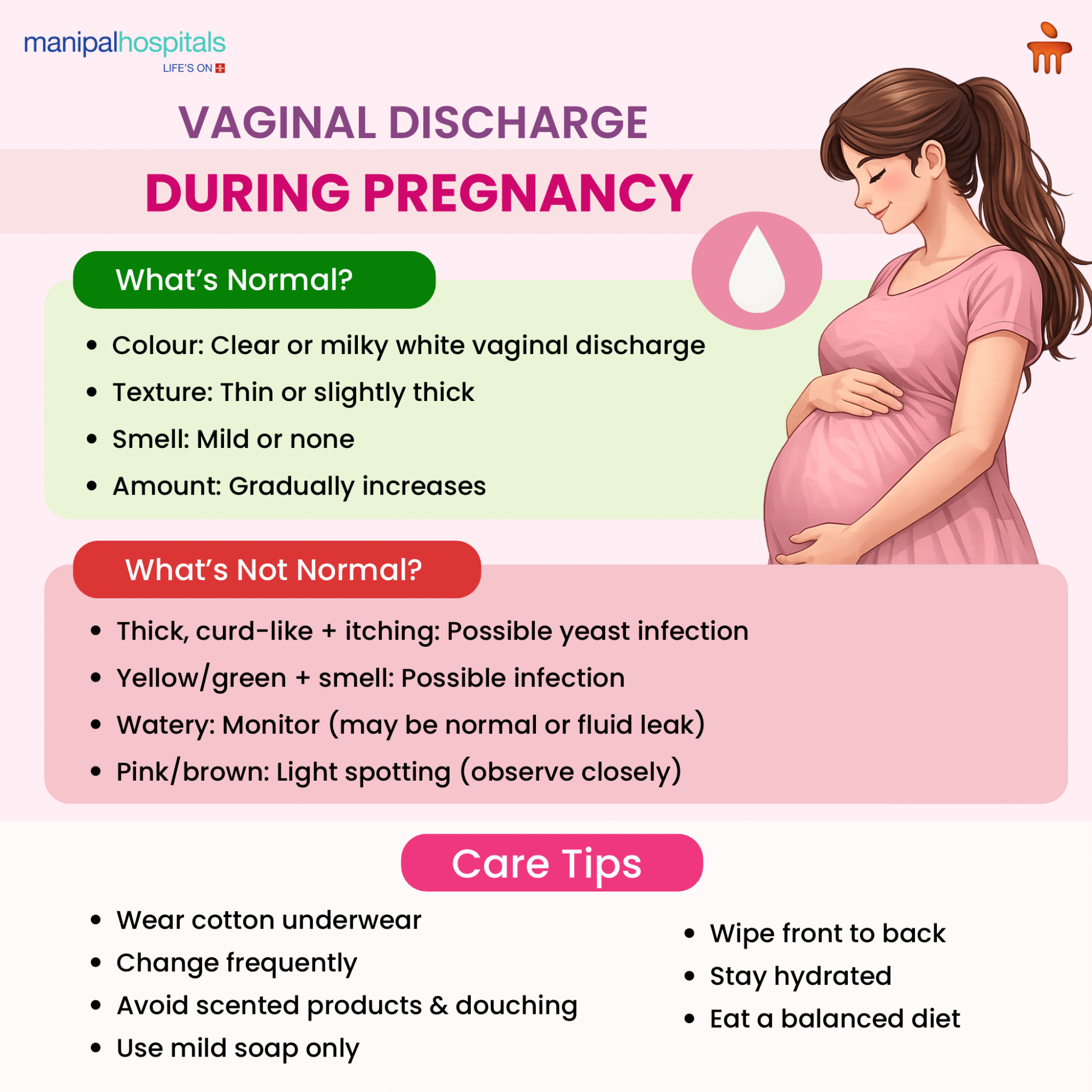 Vaginal Discharge During Pregnancy: Understanding What’s Normal and When to Worry