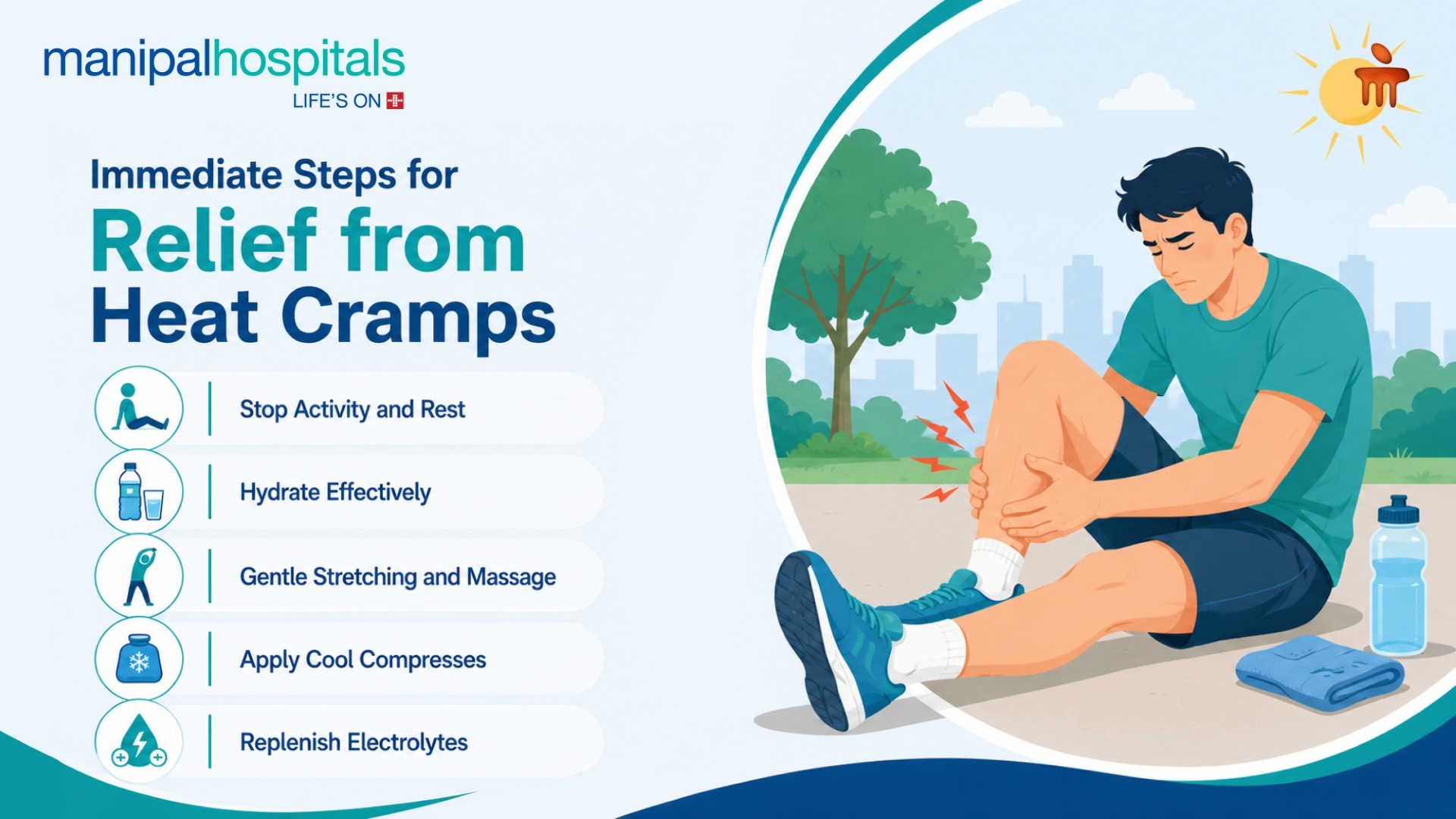 Heat Cramps Causes and Treatment