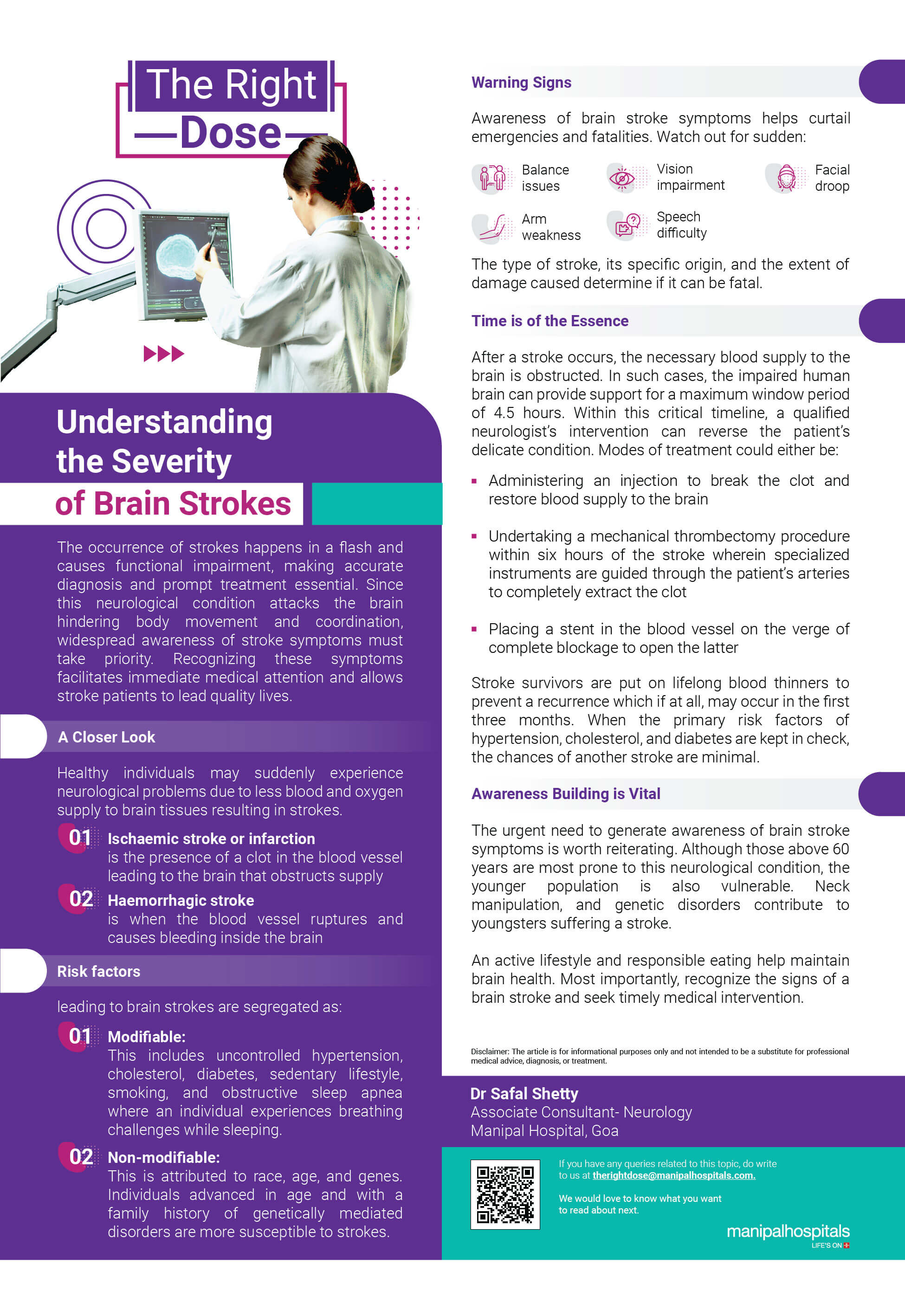 brain stroke treatment in Bangalore