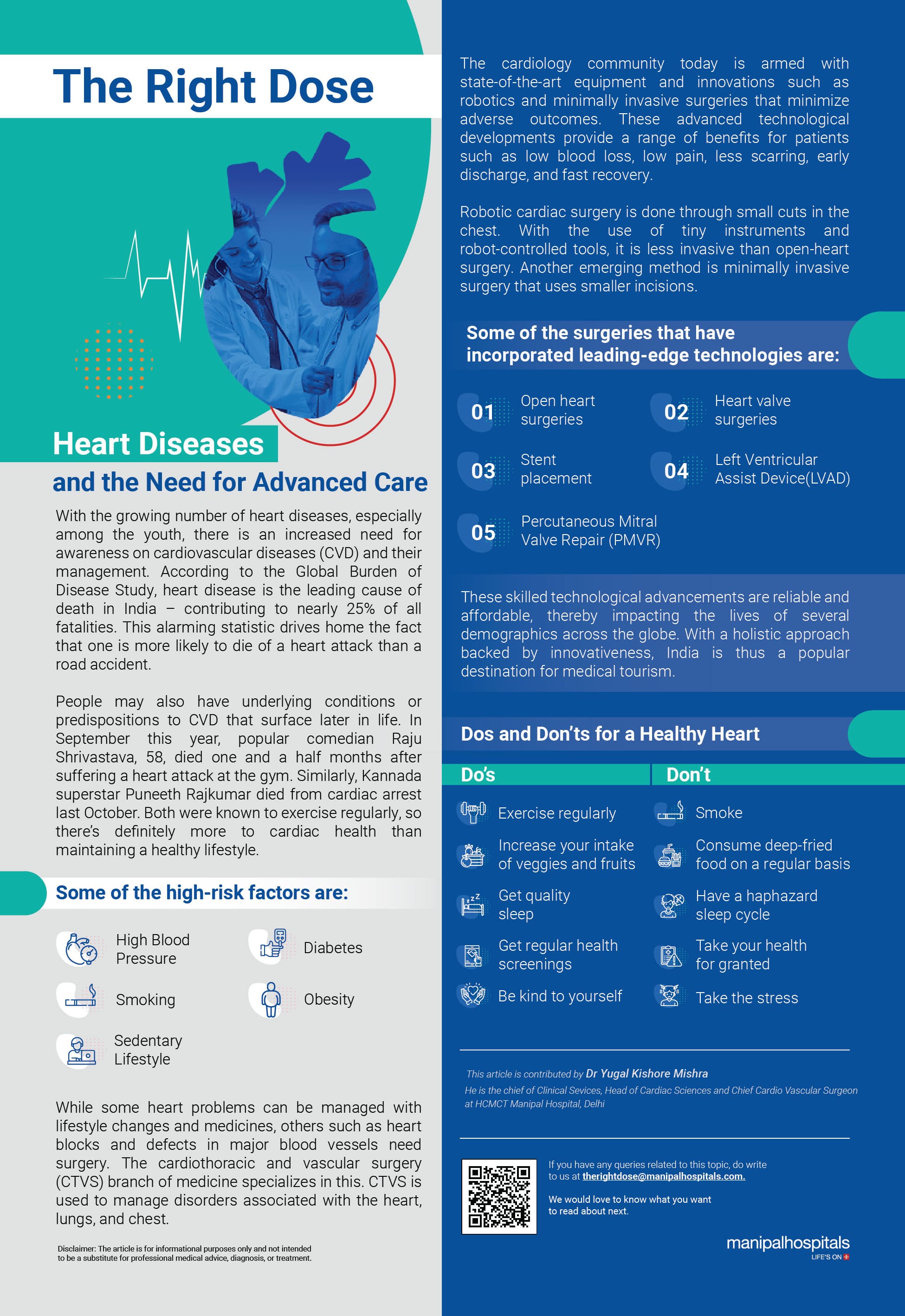 cardiology treatment in bangalore