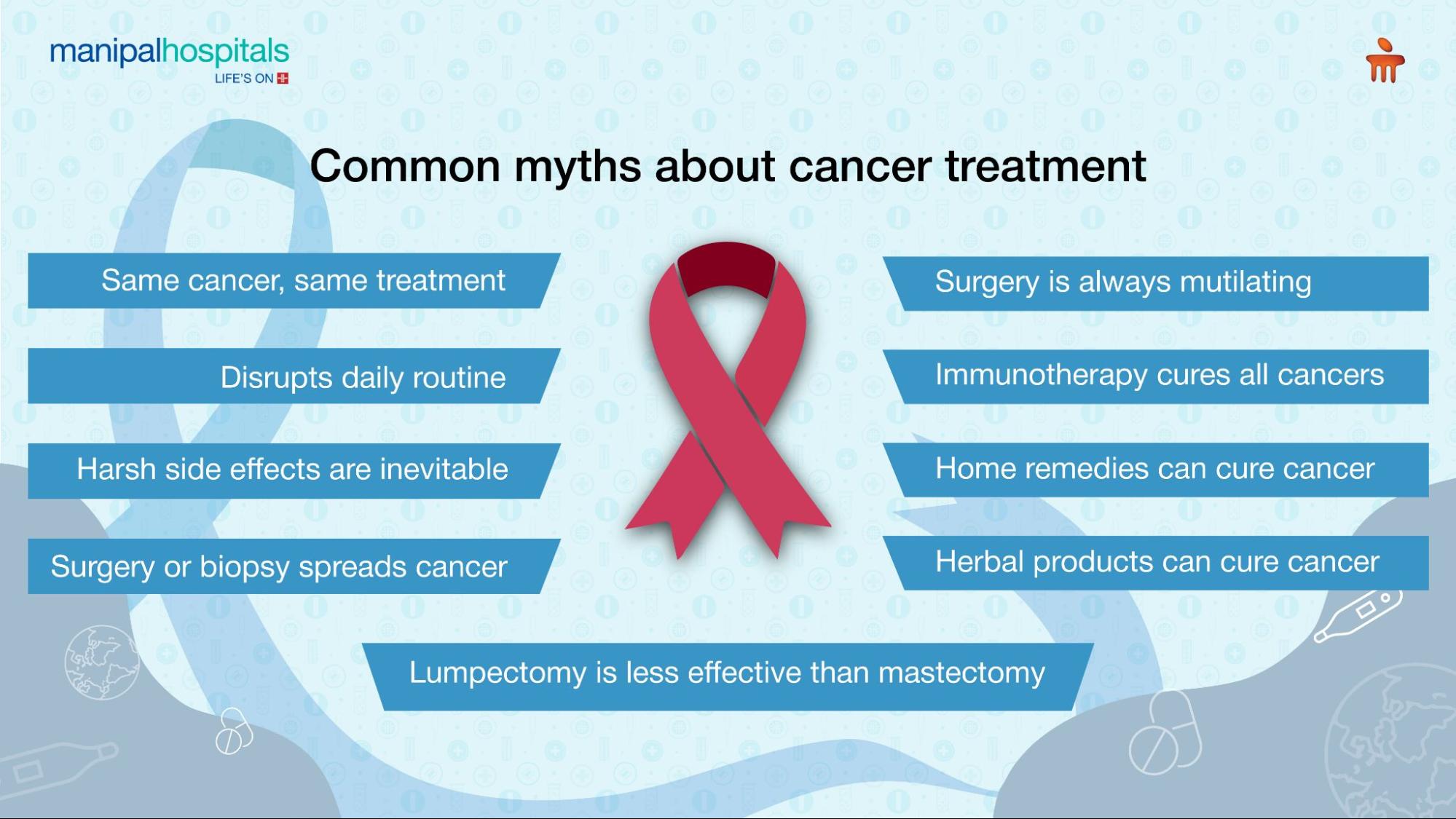 Common myths about cancer treatment