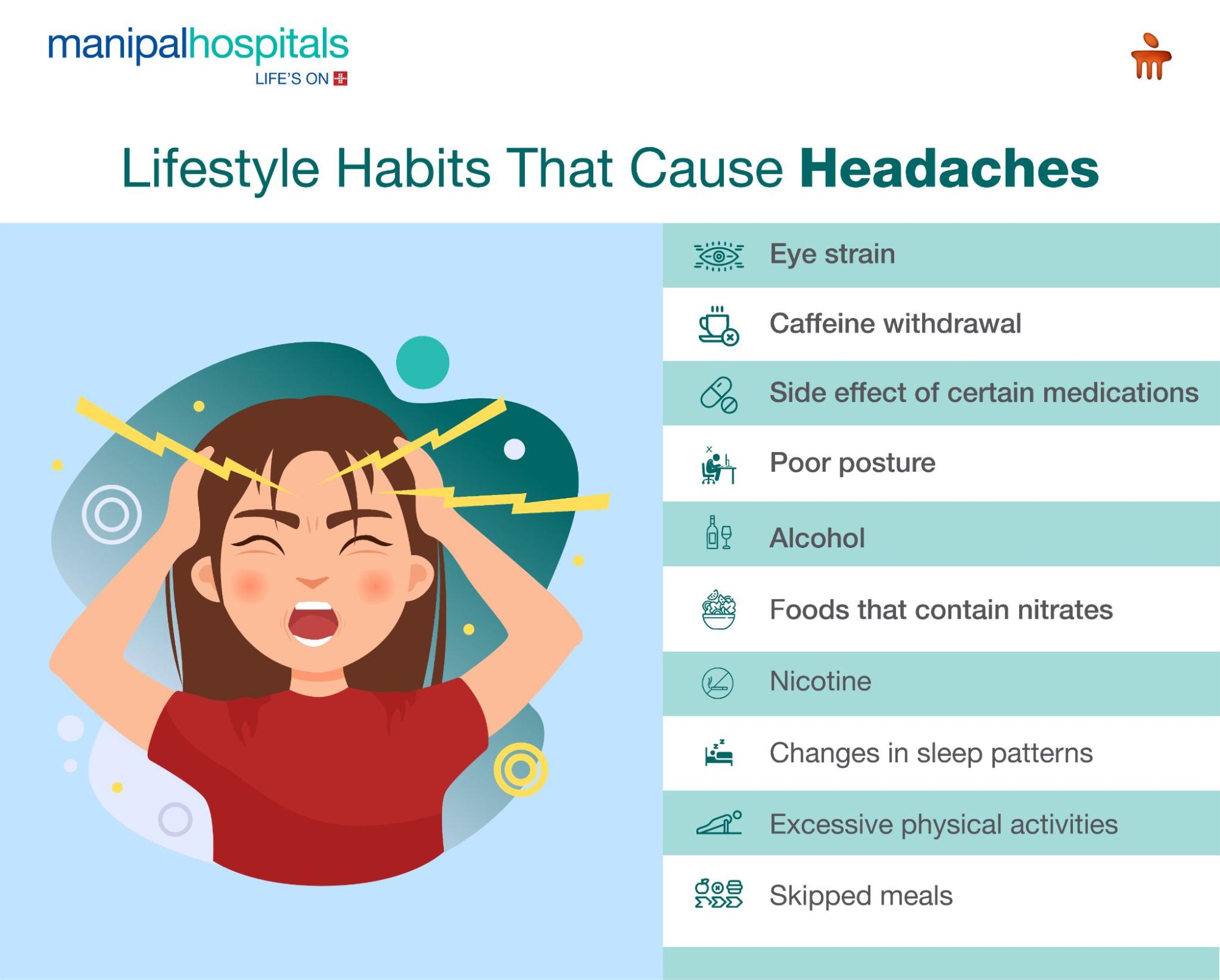 Causes of headache