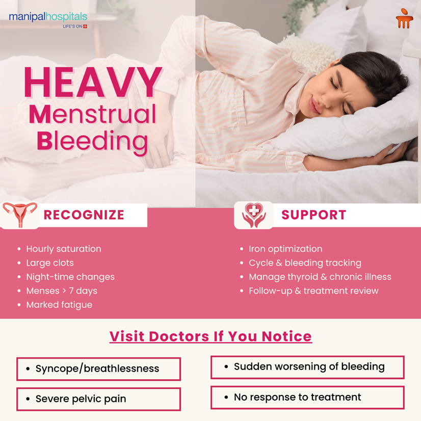 Heavy menstrual flow