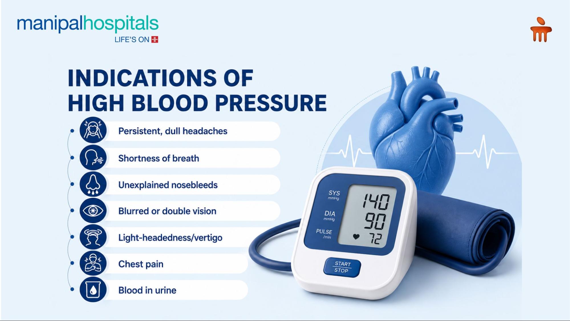 high bp symptoms