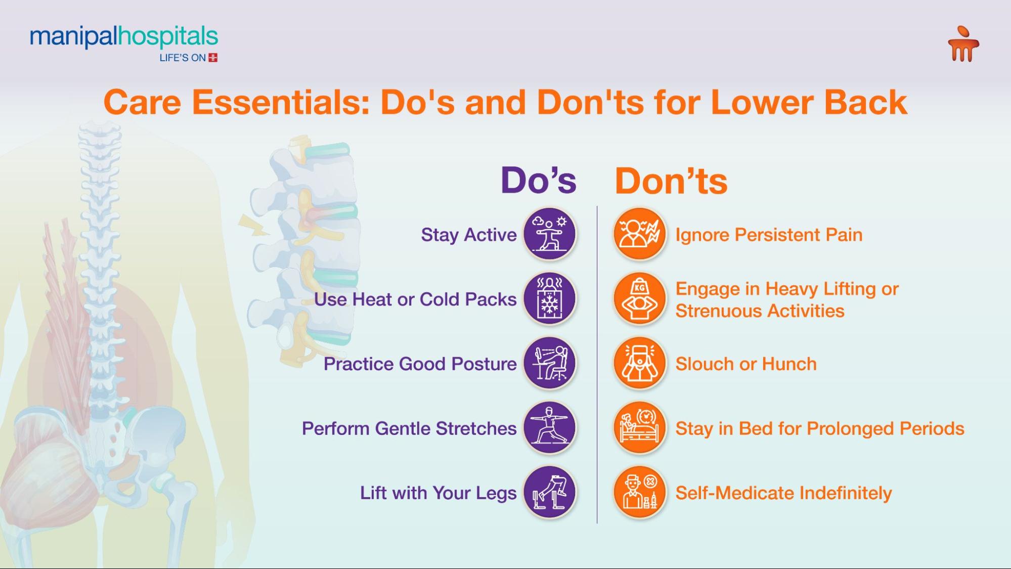 Lower Back Pain: Causes, Prevention, and When to See a Doctor