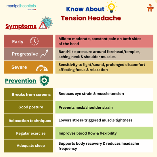 Tension Headache: Symptoms, Causes, Treatment and Home Remedies