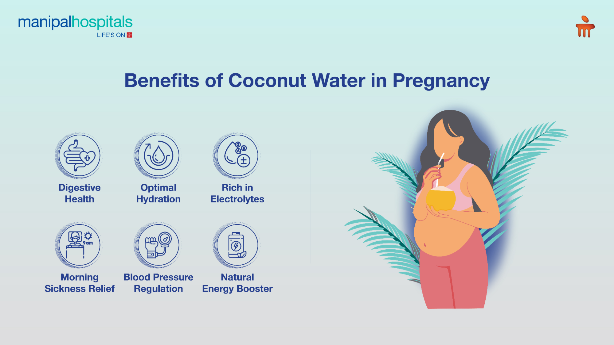 is coconut water good for pregnant lady
