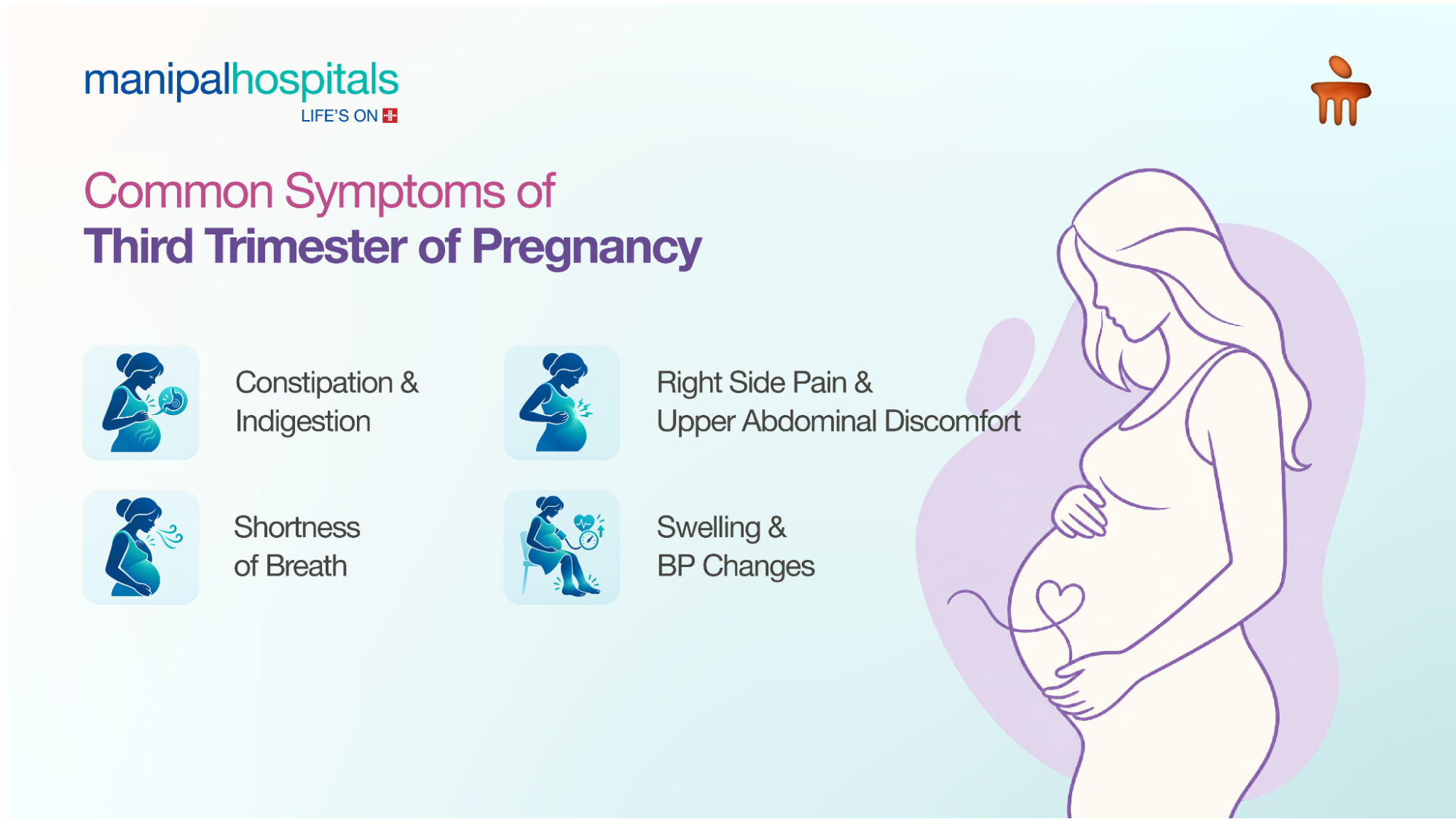 Common Symptoms of Third Trimester of Pregnancy 