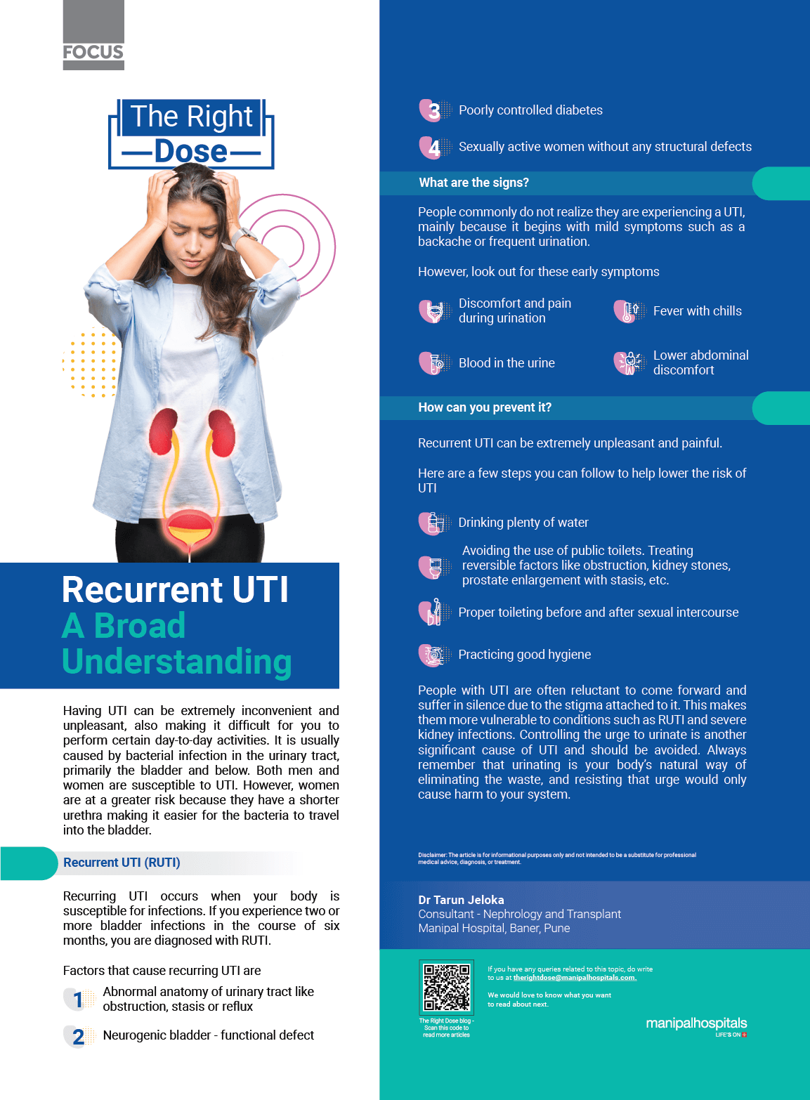 urinary tract infection treatment in Bangalore