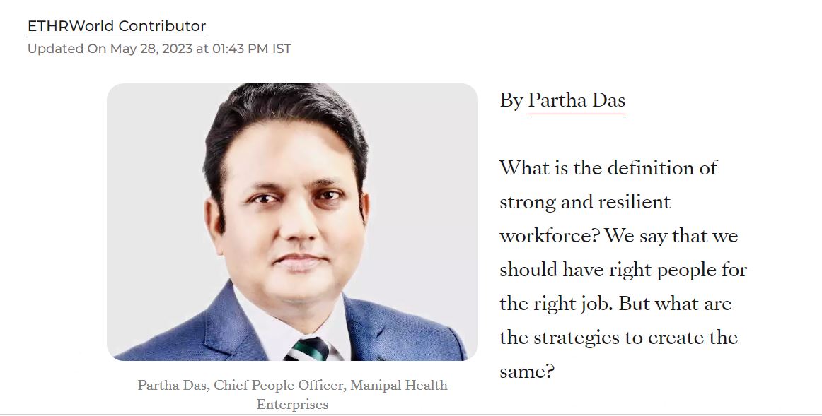 Mr. Partha Das on ETHRWorld