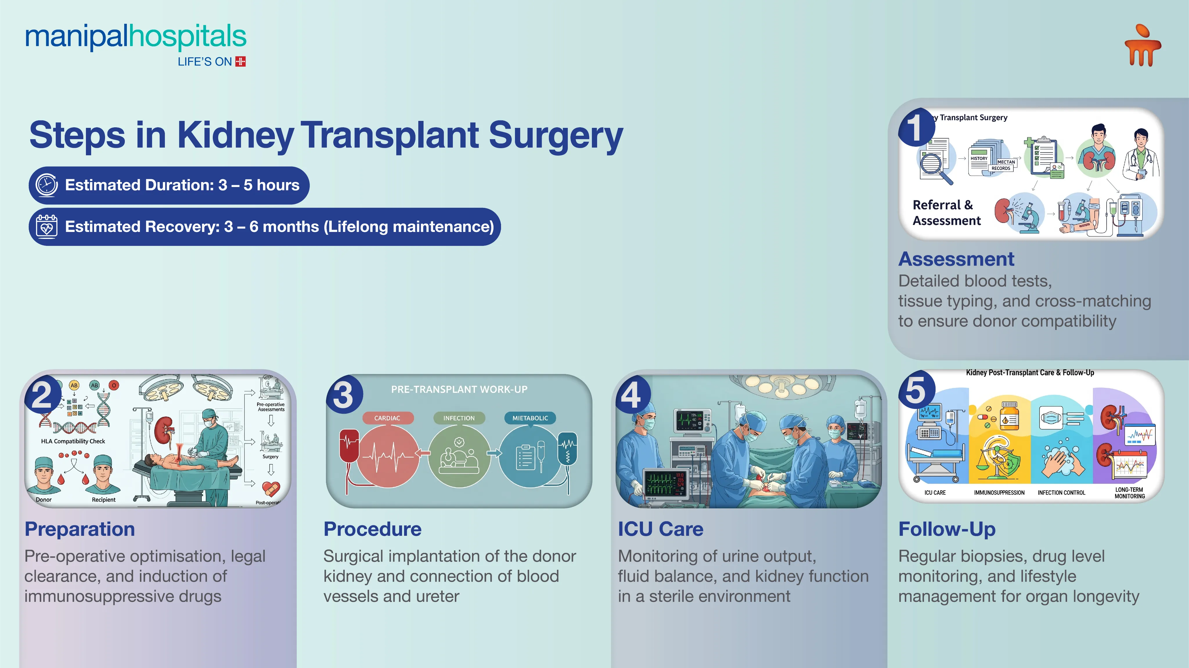 Kidney Transplant Surgery in India | Manipal Hospitals