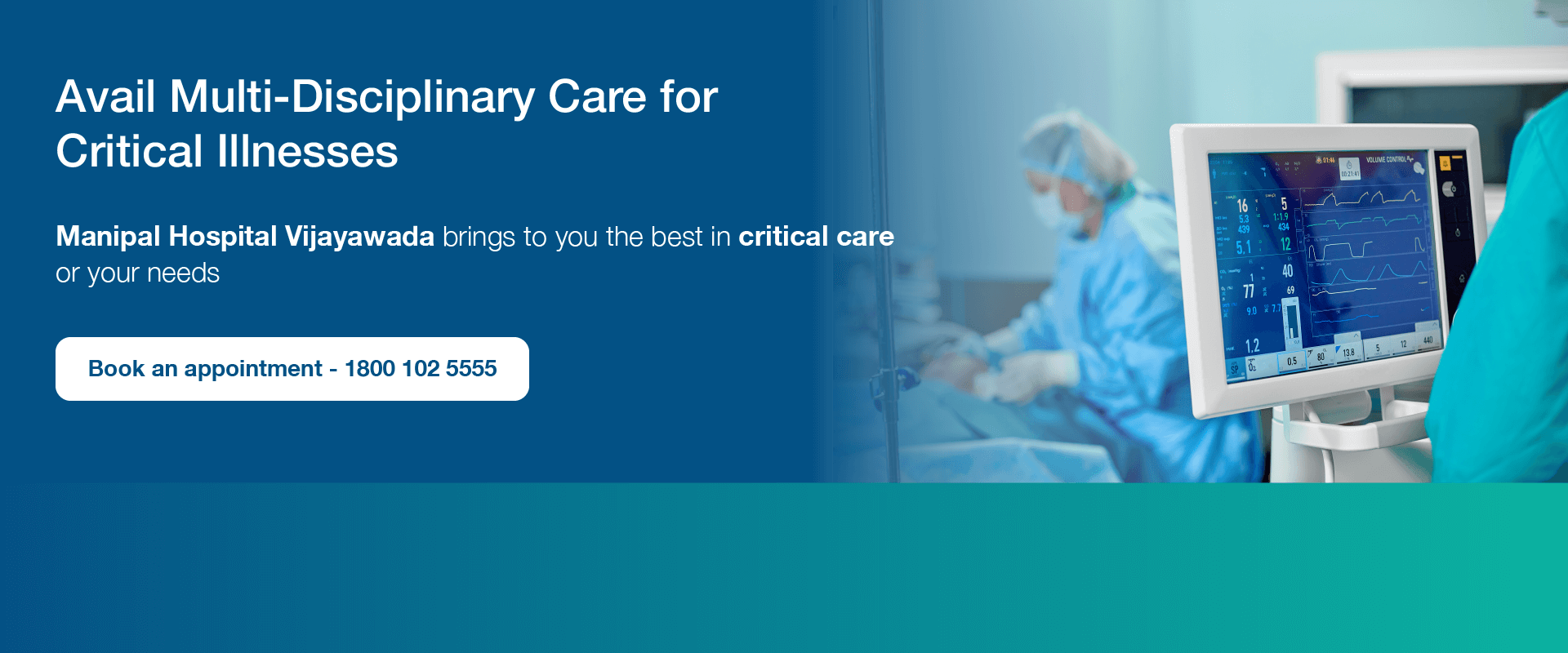 Critical Care Treatment in Vijayawada | Manipal Hospitals