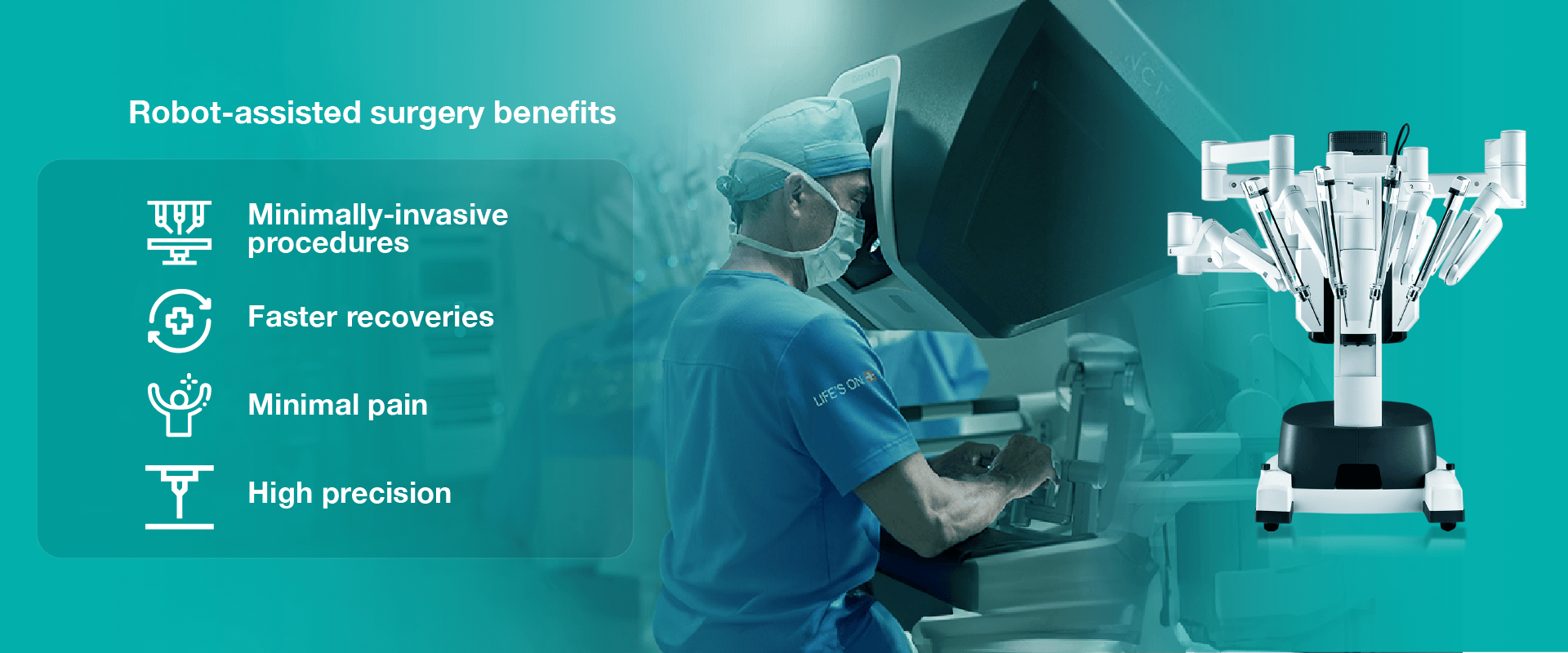 Robotic Assisted Surgery Benifits in Vijayawada