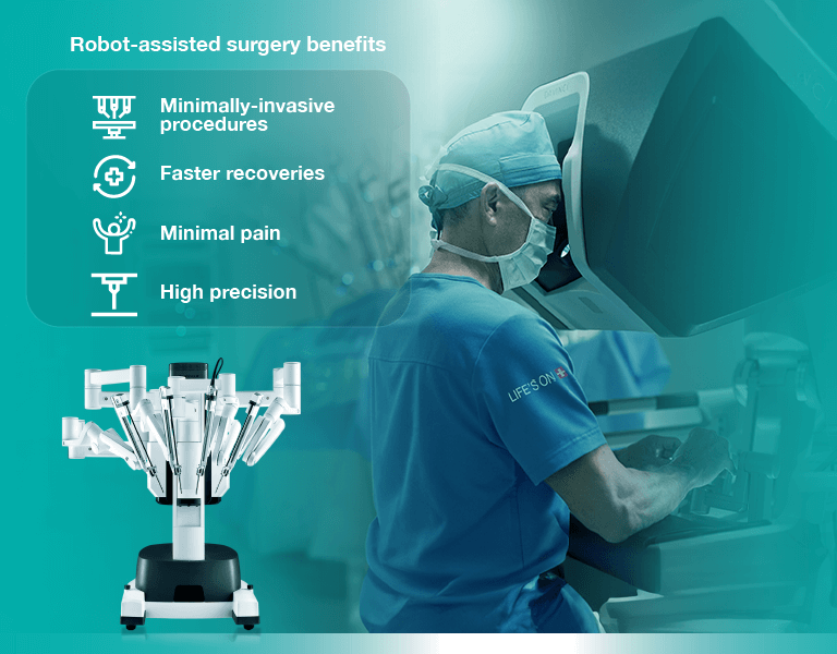 Robotic Assisted Surgery Benifits in Vijayawada