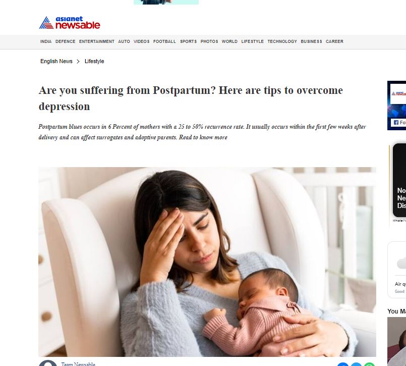 Dr. Deepthi Ashwin on Asianet Newsable