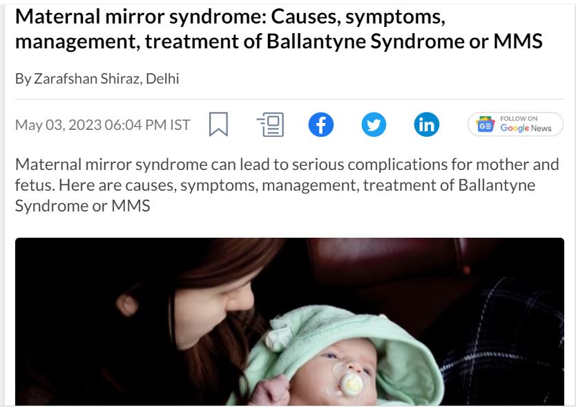 Dr Tasneem Shah on Hindustan Times