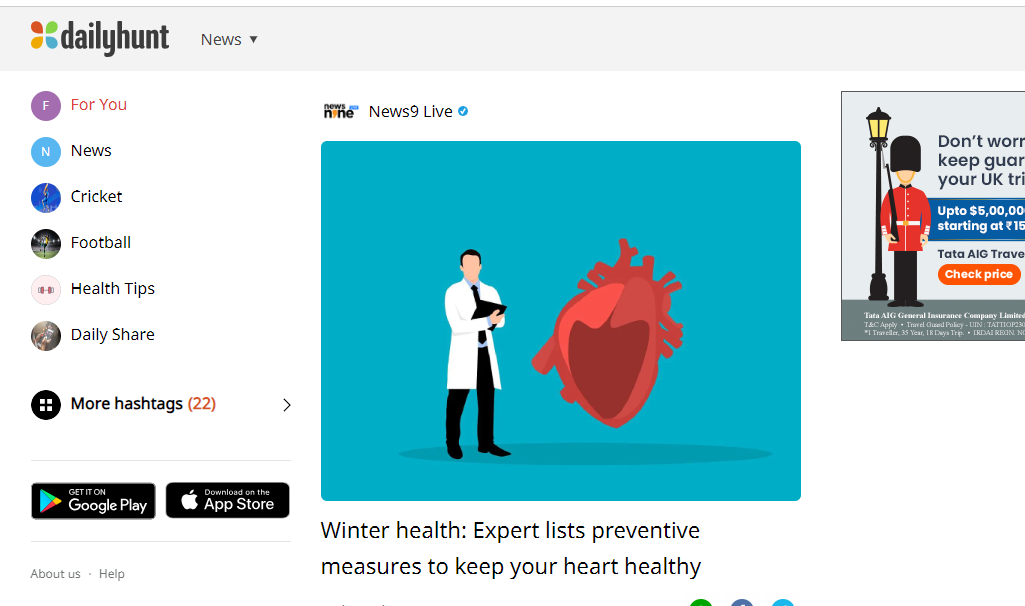 Preventive measures to keep your heart healthy in winter