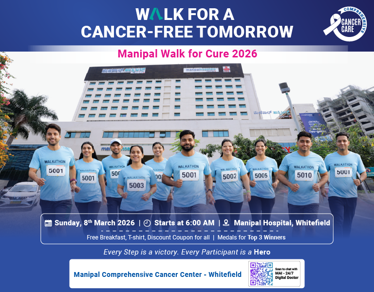Manipal Walk for Cure 2026 | Walk for a Cancer-Free Tomorrow | Manipal Hospitals Whitefield