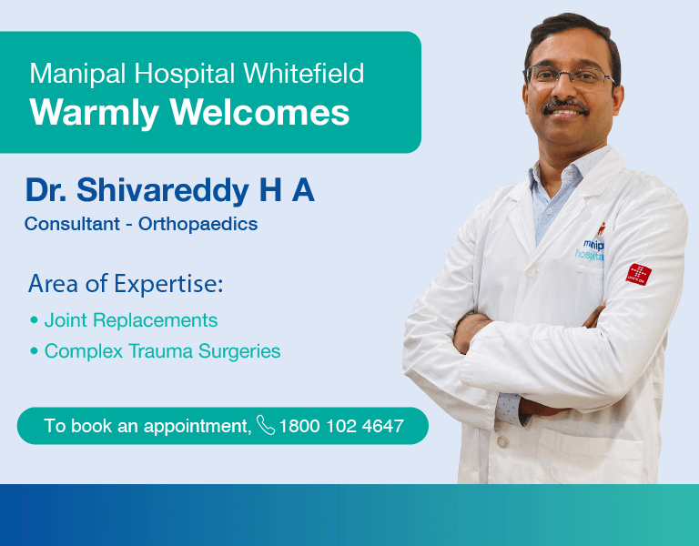 Orthopedician in Whitefield | Dr.Shivareddy H A